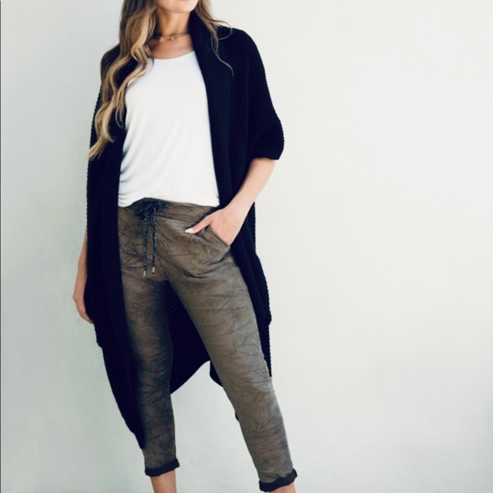 Shayla Cable Knit Cardigan Duster Sweater